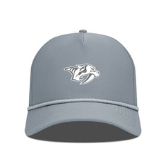 Nashville Predators Levelwear Gordon Slate & Snow Rope Adjustable Hat - Gray | US 203539138