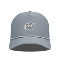 Columbus Blue Jackets Levelwear Gordon Slate & Snow Rope Adjustable Hat - Gray | US 203539141