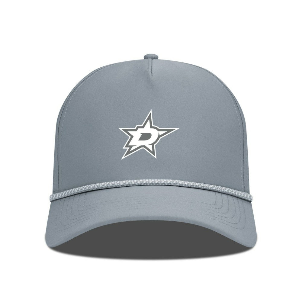 Dallas Stars Levelwear Gordon Slate & Snow Rope Adjustable Hat - Gray | US 203539142
