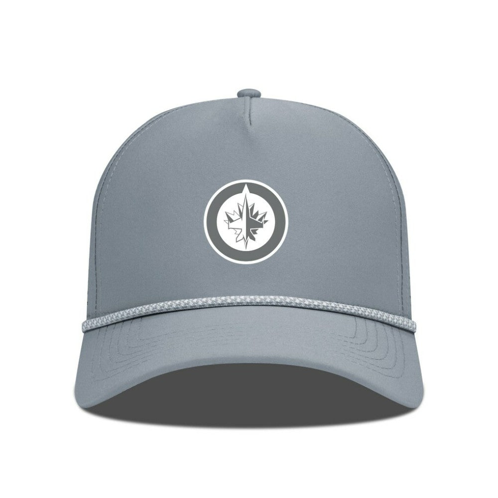 Winnipeg Jets Levelwear Gordon Slate & Snow Rope Adjustable Hat - Gray | US 203539145