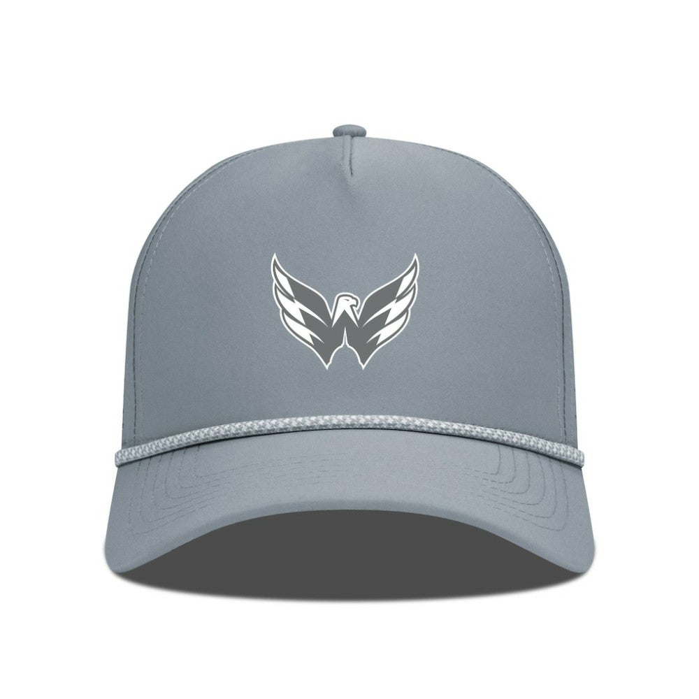 Washington Capitals Levelwear Gordon Slate & Snow Rope Adjustable Hat - Gray | US 203539151