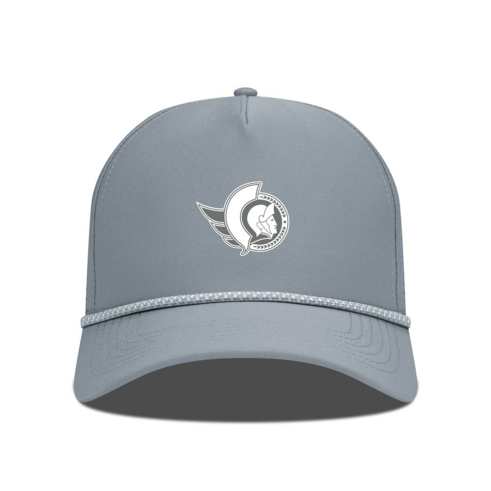 Ottawa Senators Levelwear Gordon Slate & Snow Rope Adjustable Hat - Gray | US 203539153