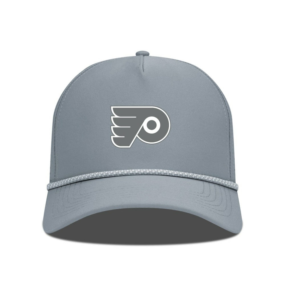 Philadelphia Flyers Levelwear Gordon Slate & Snow Rope Adjustable Hat - Gray | US 203539154