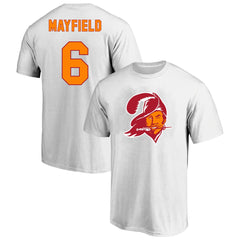 Baker Mayfield Tampa Bay Buccaneers Big & Tall Player Name & Number T-Shirt - White T-shirts