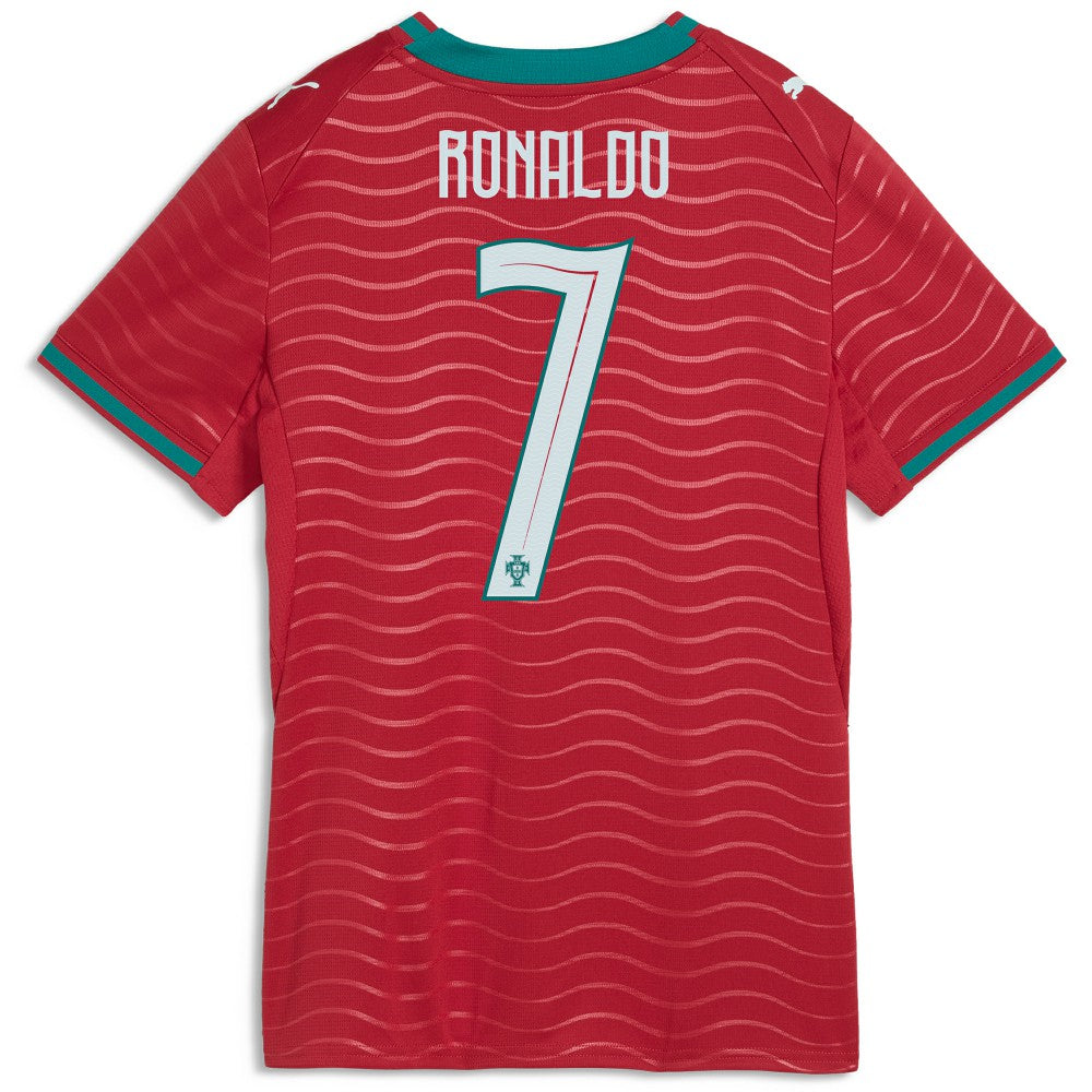 Cristiano Ronaldo Portugal National Team Women's 2026 Home Replica Jersey Red - Puma discount