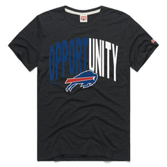 Buffalo Bills Homage Unisex 2025 Inspire Change Opportunity Tri-Blend T-Shirt - Charcoal T-shirts