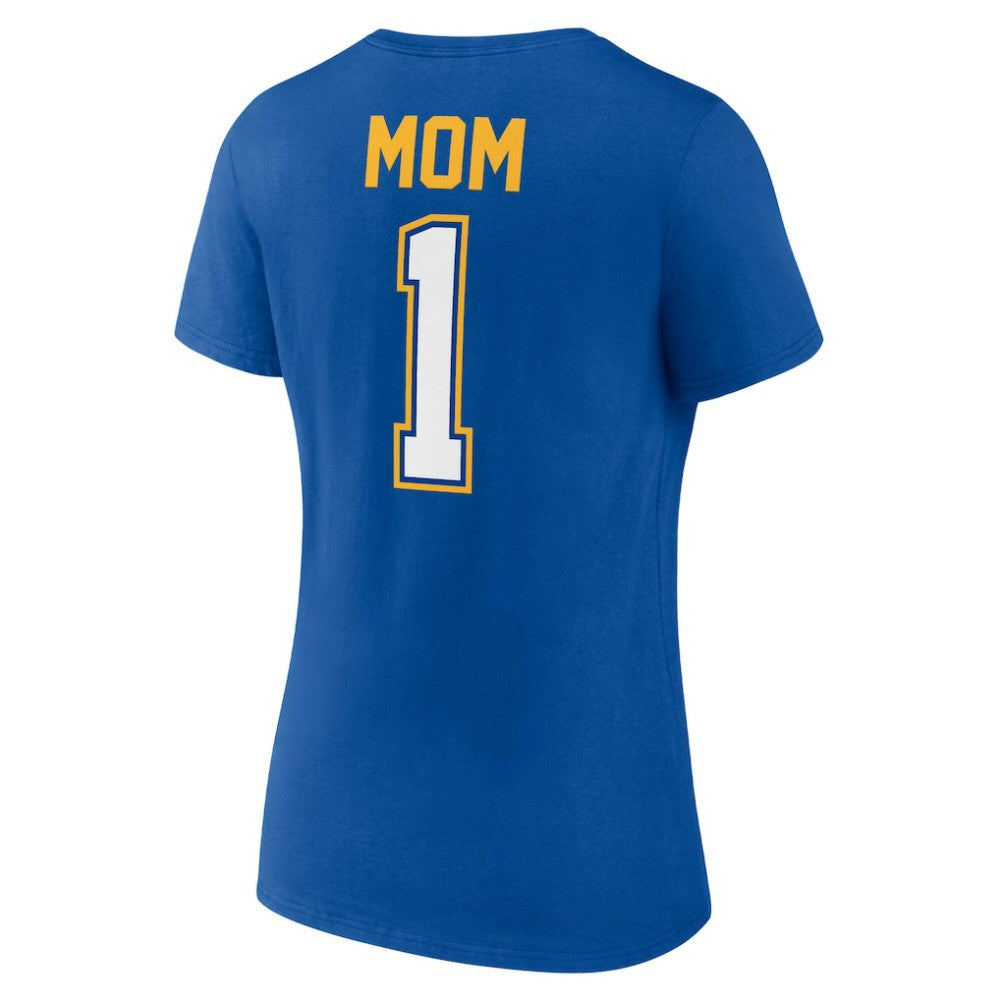 Buffalo Sabres Women's Mother's Day V-Neck T-Shirt - Royal | US 203555623