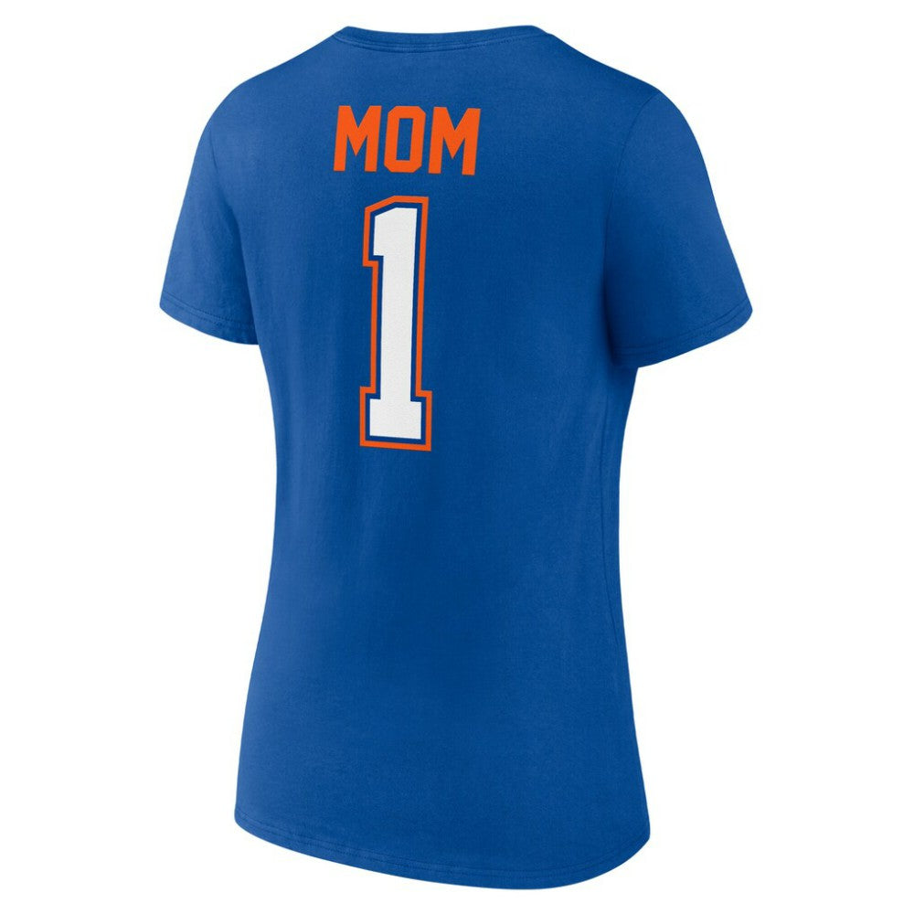 New York Islanders Women's Mother's Day V-Neck T-Shirt - Royal | US 203555653