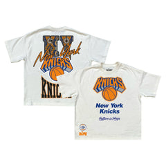 New York Knicks Team City Collection Premium T-Shirt Cream
