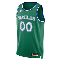 Dallas Mavericks Unisex Swingman Custom Jersey Classic Editi- Green - Nike