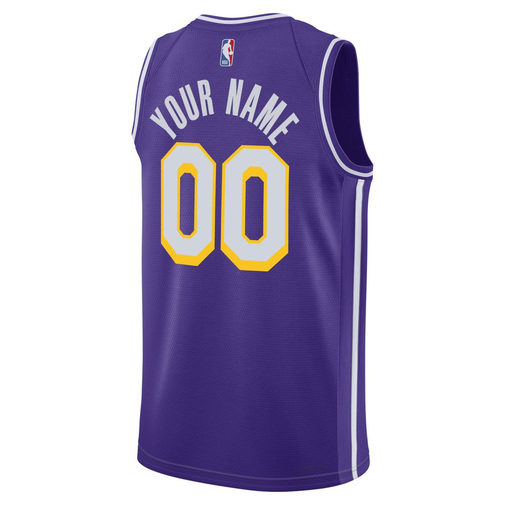 Los Angeles Lakers Jordan Brand Unisex Swingman Custom Jersey Statement Edition Purple outlet