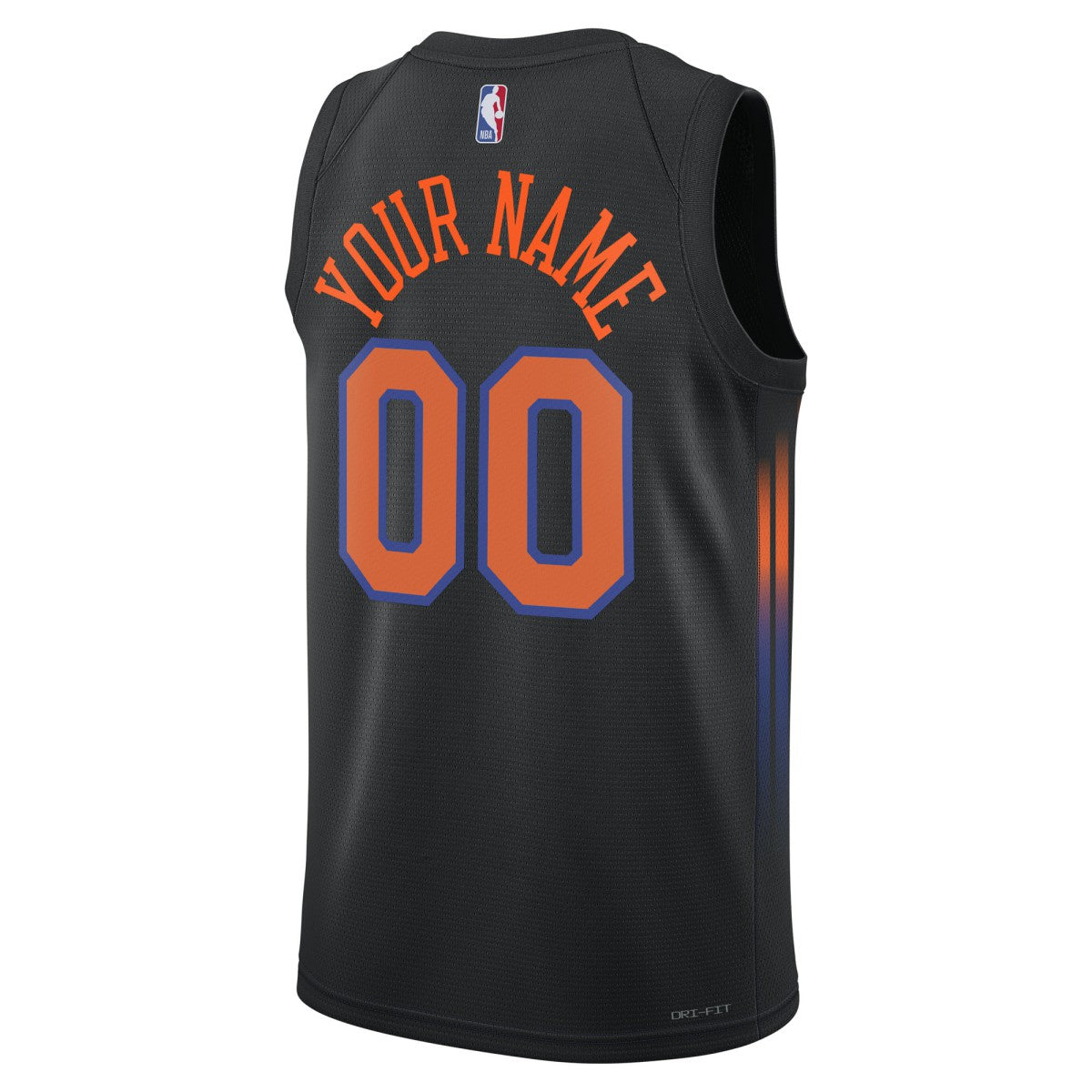 New York Knicks Jordan Brand Unisex Swingman Custom Jersey Statement Edition Black