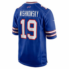 Mitch Wishnowsky Buffalo Bills Team Game Jersey - Royal Jerseys