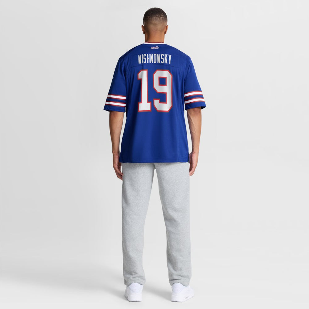 Mitch Wishnowsky Buffalo Bills Team Game Jersey - Royal Jerseys