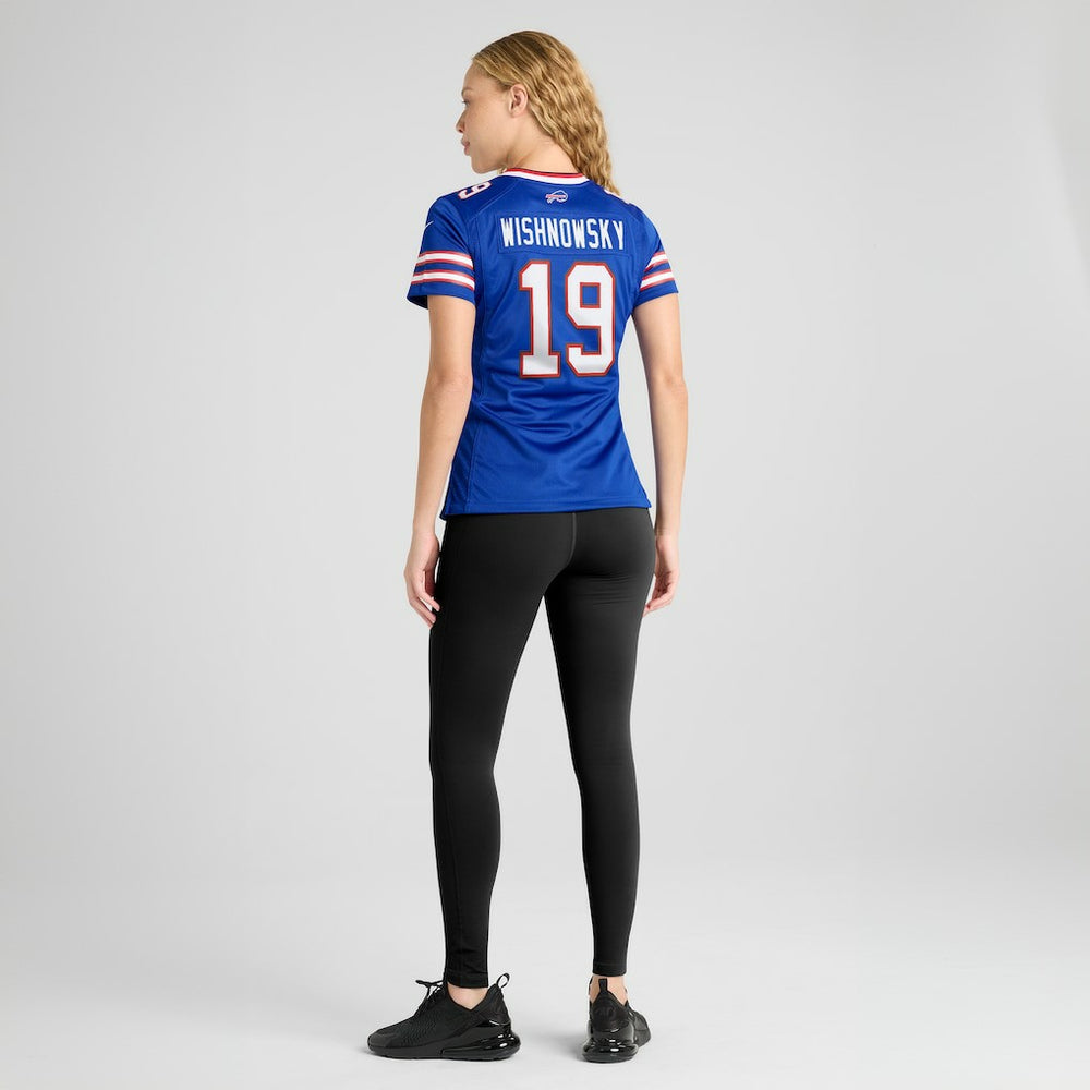 Mitch Wishnowsky Buffalo Bills Women's Team Game Jersey - Royal Jerseys