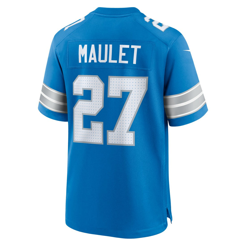 Arthur Maulet Detroit Lions Team Game Jersey - Blue Jerseys