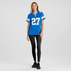 Arthur Maulet Detroit Lions Women's Team Game Jersey - Blue Jerseys