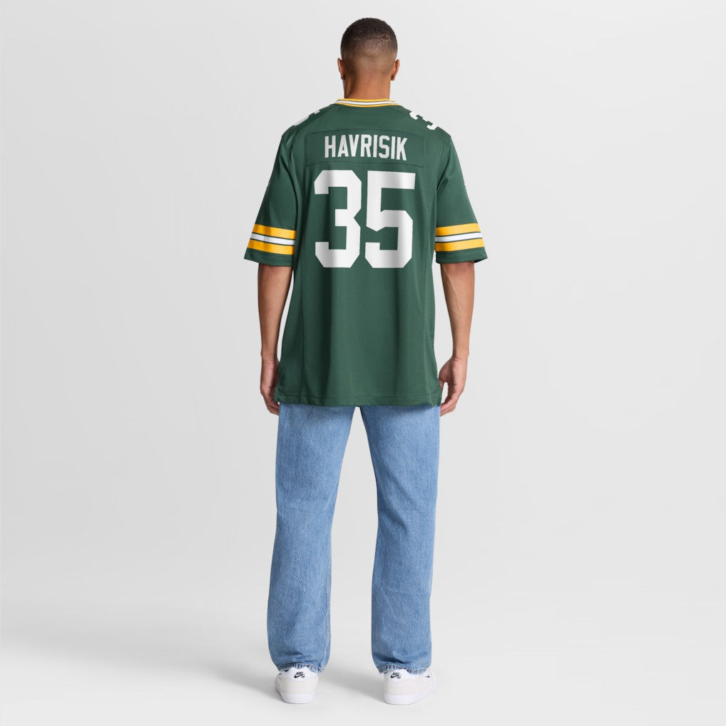Lucas Havrisik Green Bay Packers Team Game Jersey - Green Jerseys