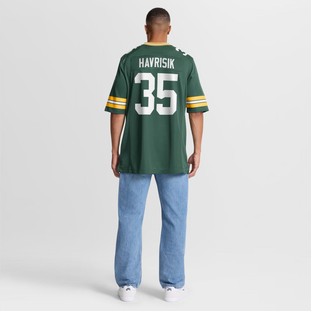 Lucas Havrisik Green Bay Packers Team Game Jersey - Green Jerseys