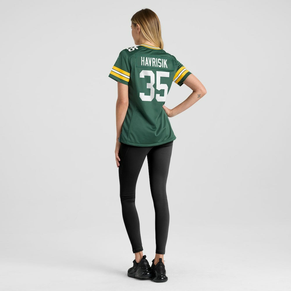 Lucas Havrisik Green Bay Packers Women's Team Game Jersey - Green Jerseys