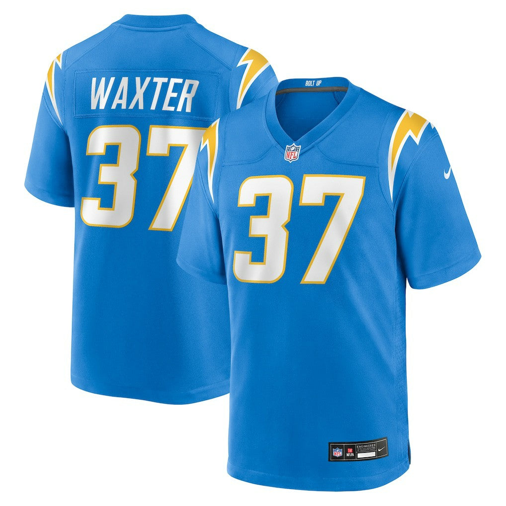 Isas Waxter Los Angeles Chargers Team Game Jersey - Powder Blue Jerseys
