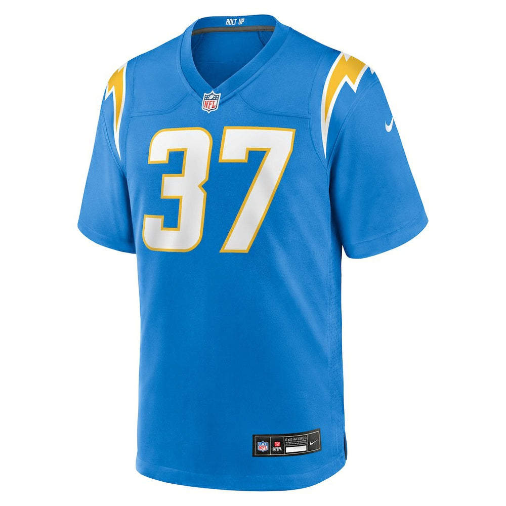 Isas Waxter Los Angeles Chargers Team Game Jersey - Powder Blue Jerseys