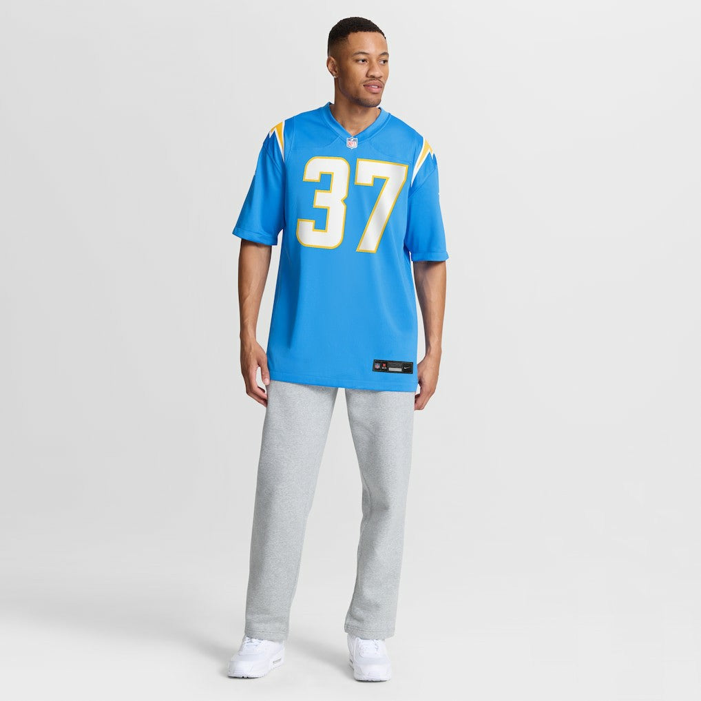 Isas Waxter Los Angeles Chargers Team Game Jersey - Powder Blue Jerseys