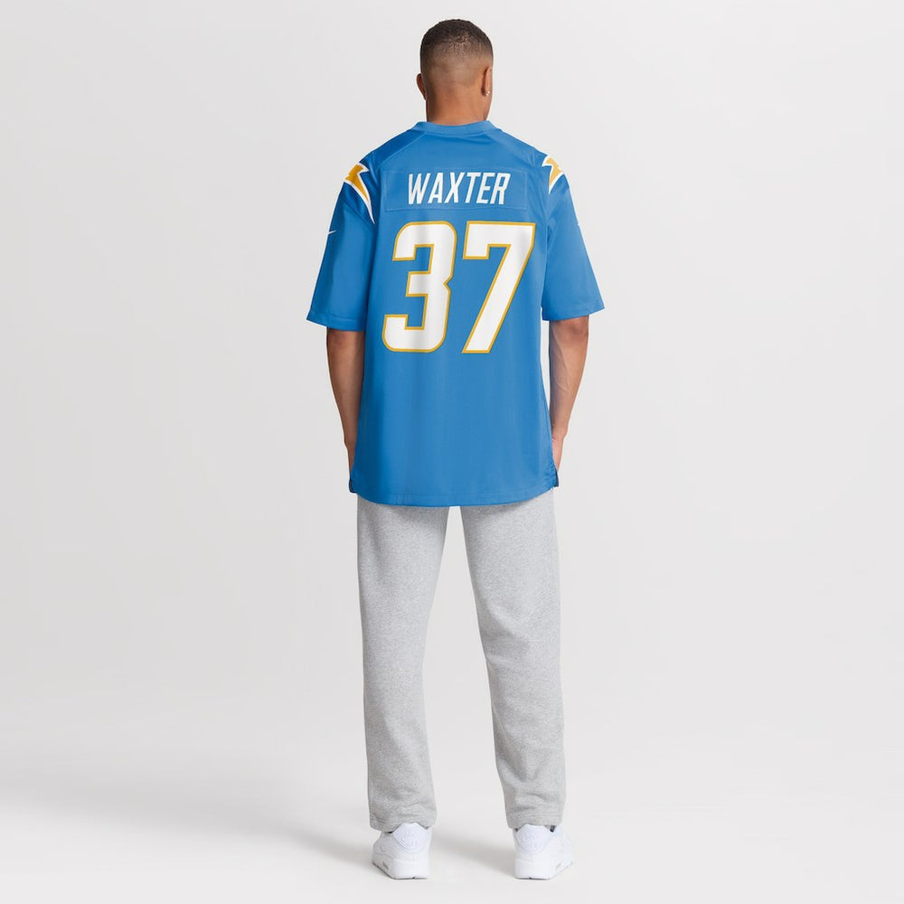 Isas Waxter Los Angeles Chargers Team Game Jersey - Powder Blue Jerseys