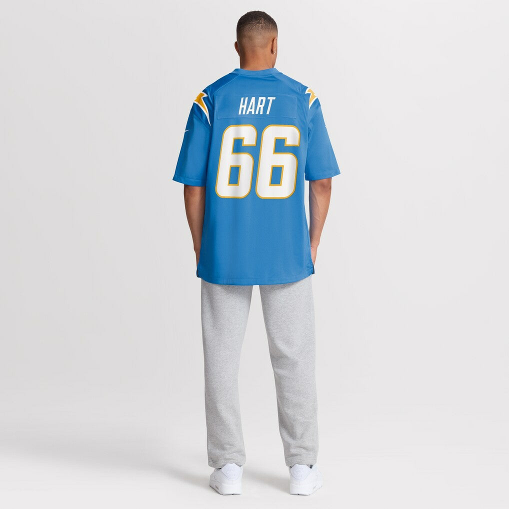 Bobby Hart Los Angeles Chargers Team Game Jersey - Powder Blue Jerseys