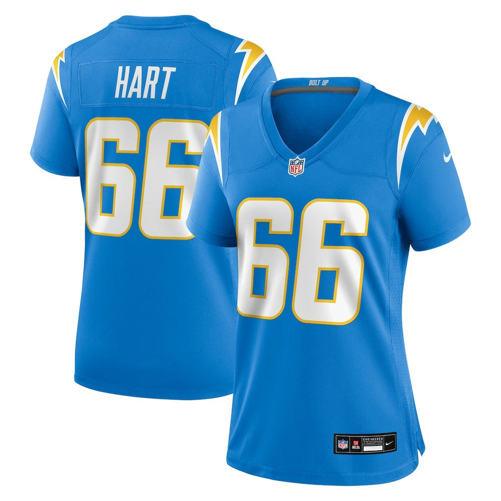 Bobby Hart Los Angeles Chargers Women's Team Game Jersey - Powder Blue Jerseys