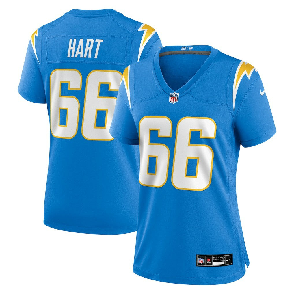 Bobby Hart Los Angeles Chargers Women's Team Game Jersey - Powder Blue Jerseys