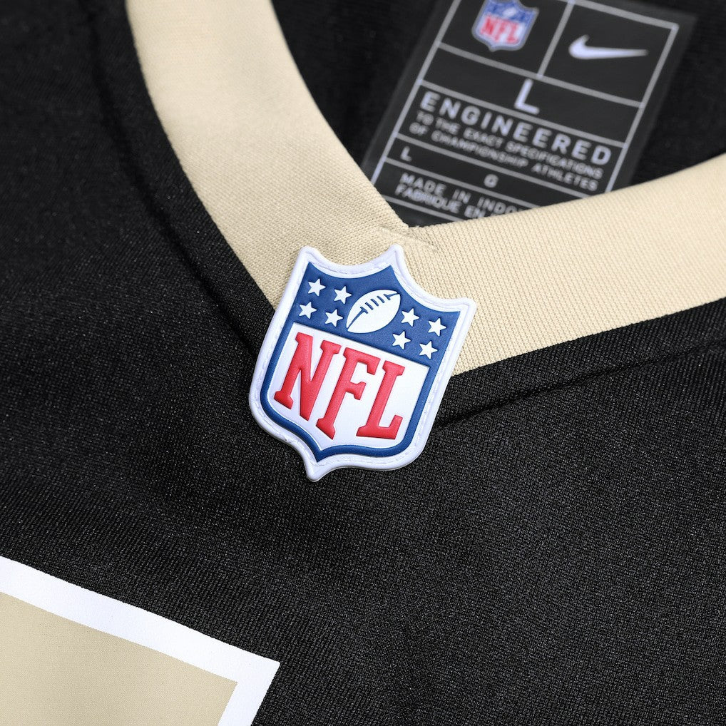 Michael Davis New Orleans Saints Team Game Jersey - Black Jerseys