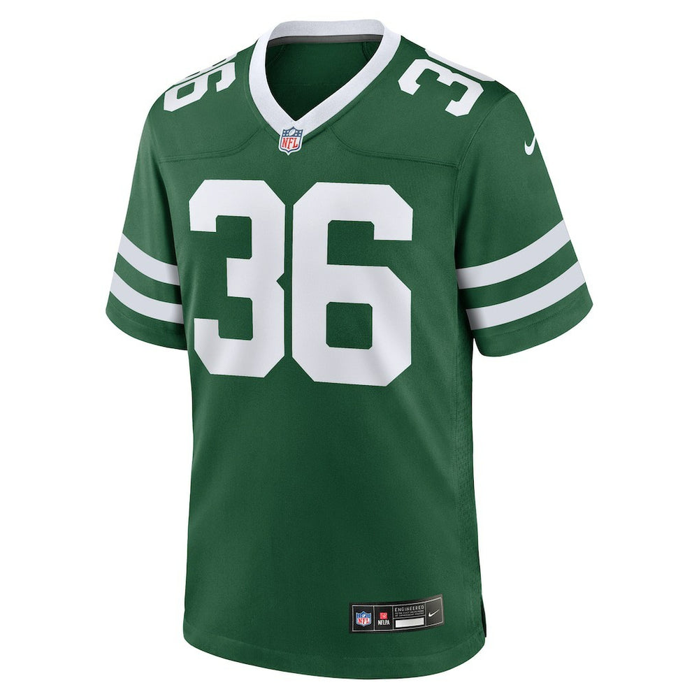Khalil Herbert New York Jets Team Game Jersey - Legacy Green Jerseys