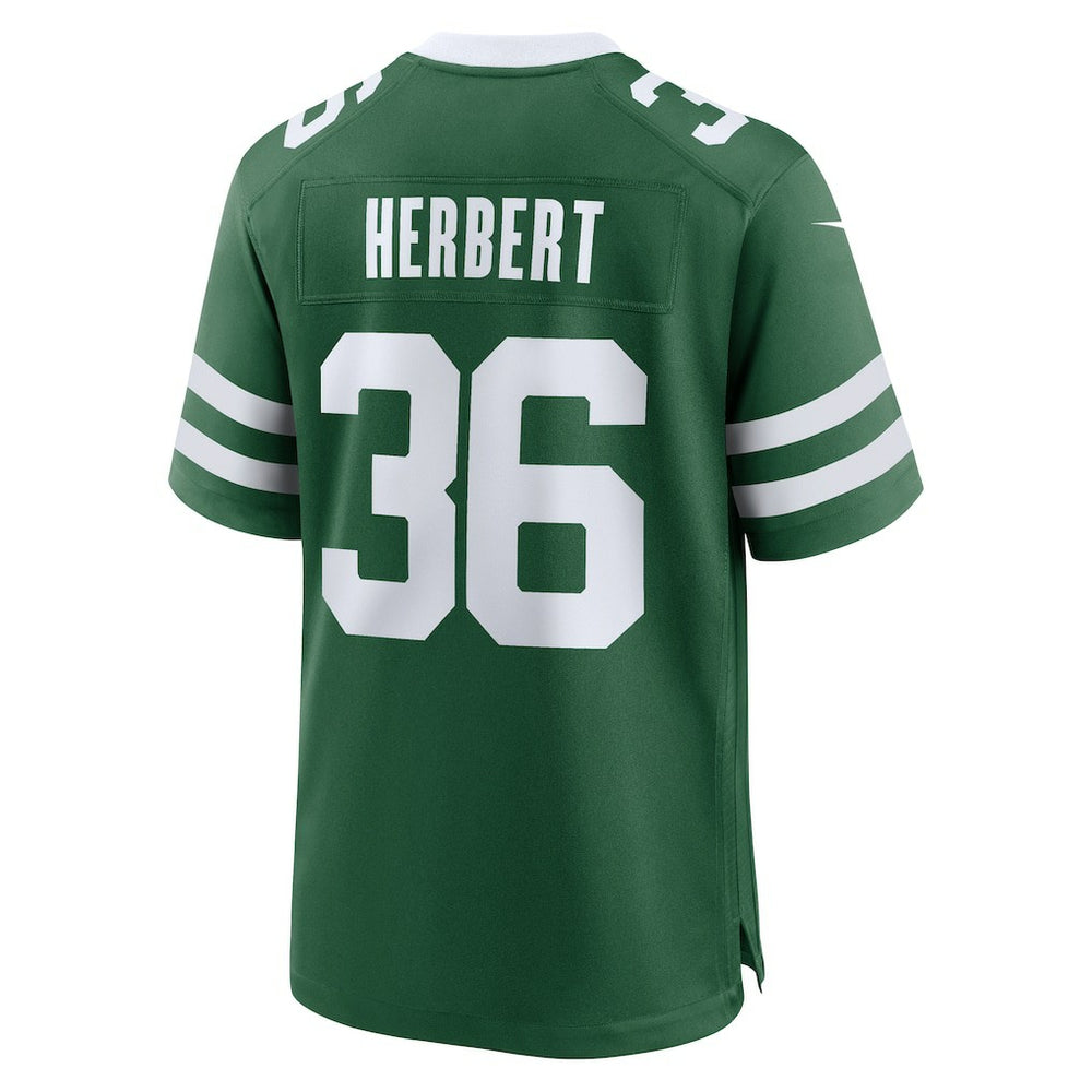 Khalil Herbert New York Jets Team Game Jersey - Legacy Green Jerseys
