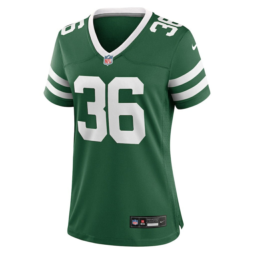 Khalil Herbert New York Jets Women's Team Game Jersey - Legacy Green Jerseys