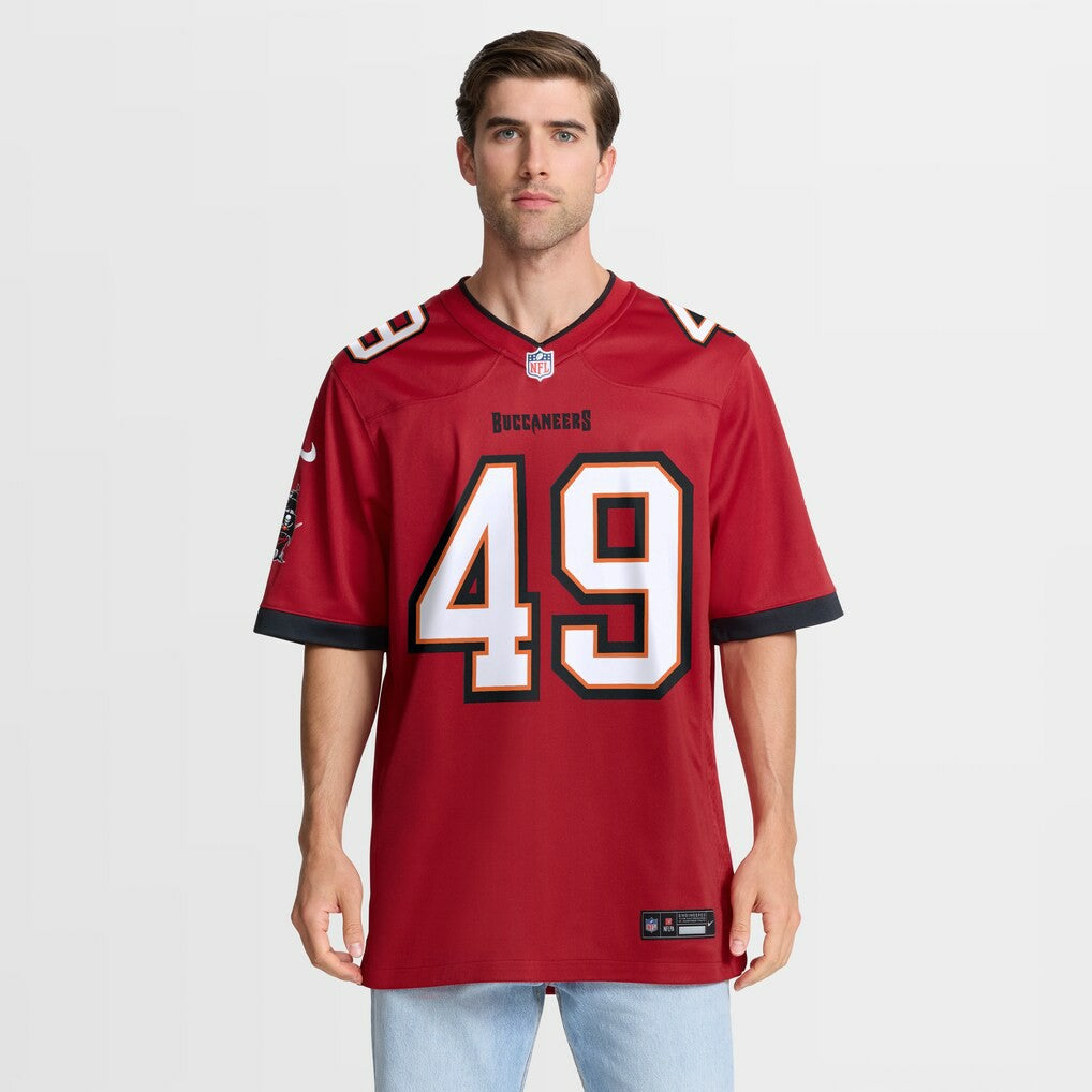 Owen Wright Tampa Bay Buccaneers Team Game Jersey - Red Jerseys