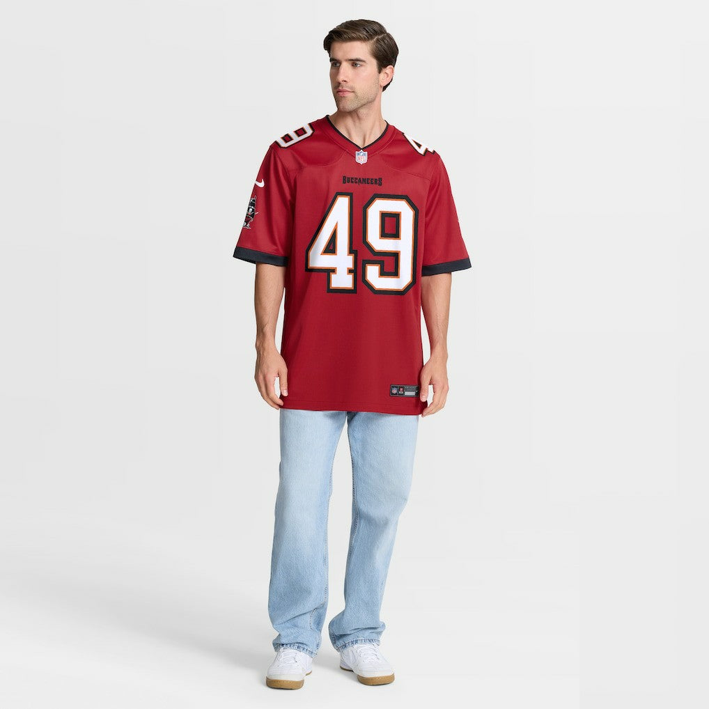 Owen Wright Tampa Bay Buccaneers Team Game Jersey - Red Jerseys