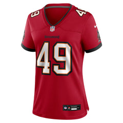 Owen Wright Tampa Bay Buccaneers Women's Team Game Jersey - Red Jerseys
