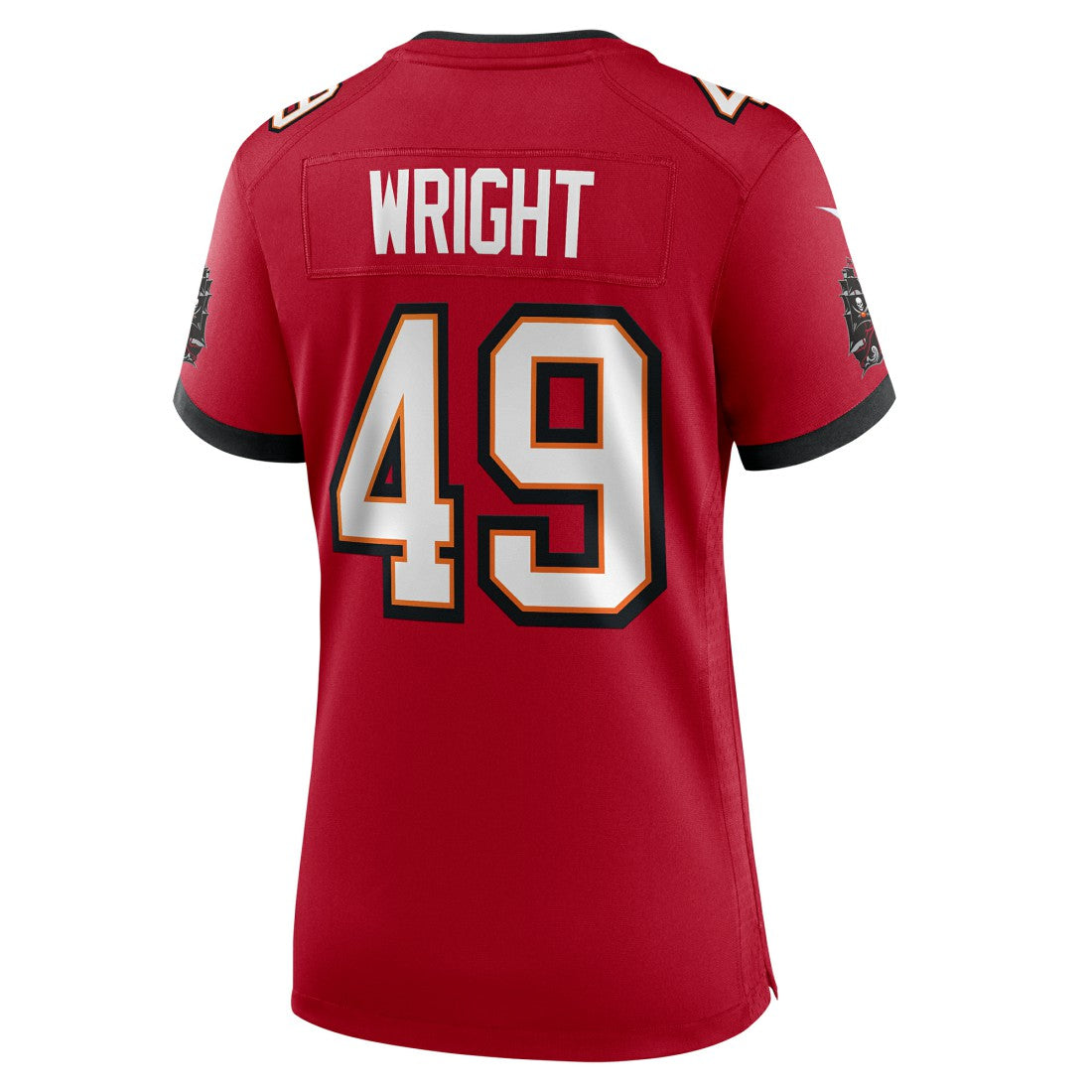 Owen Wright Tampa Bay Buccaneers Women's Team Game Jersey - Red Jerseys