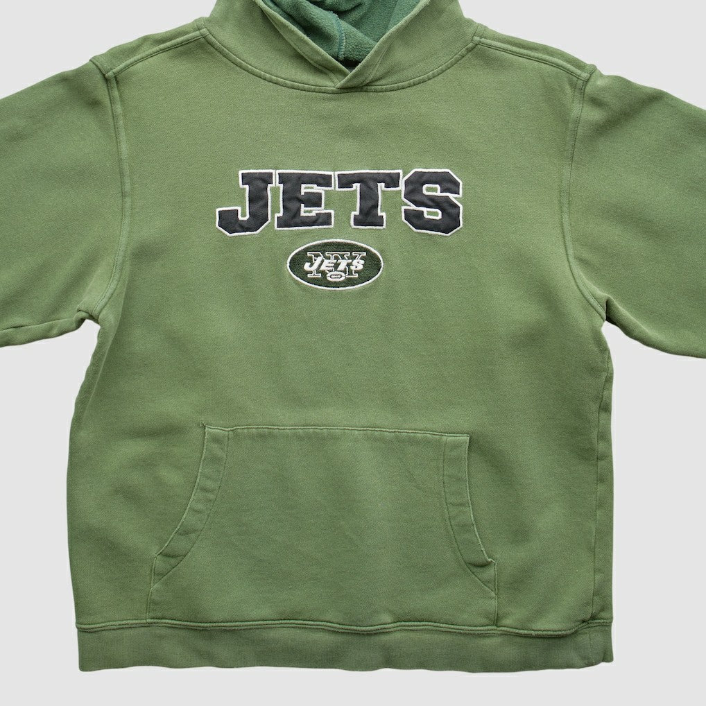 New York Jets Reebok 2000s Pullover Sweatshirt - Green Pullover