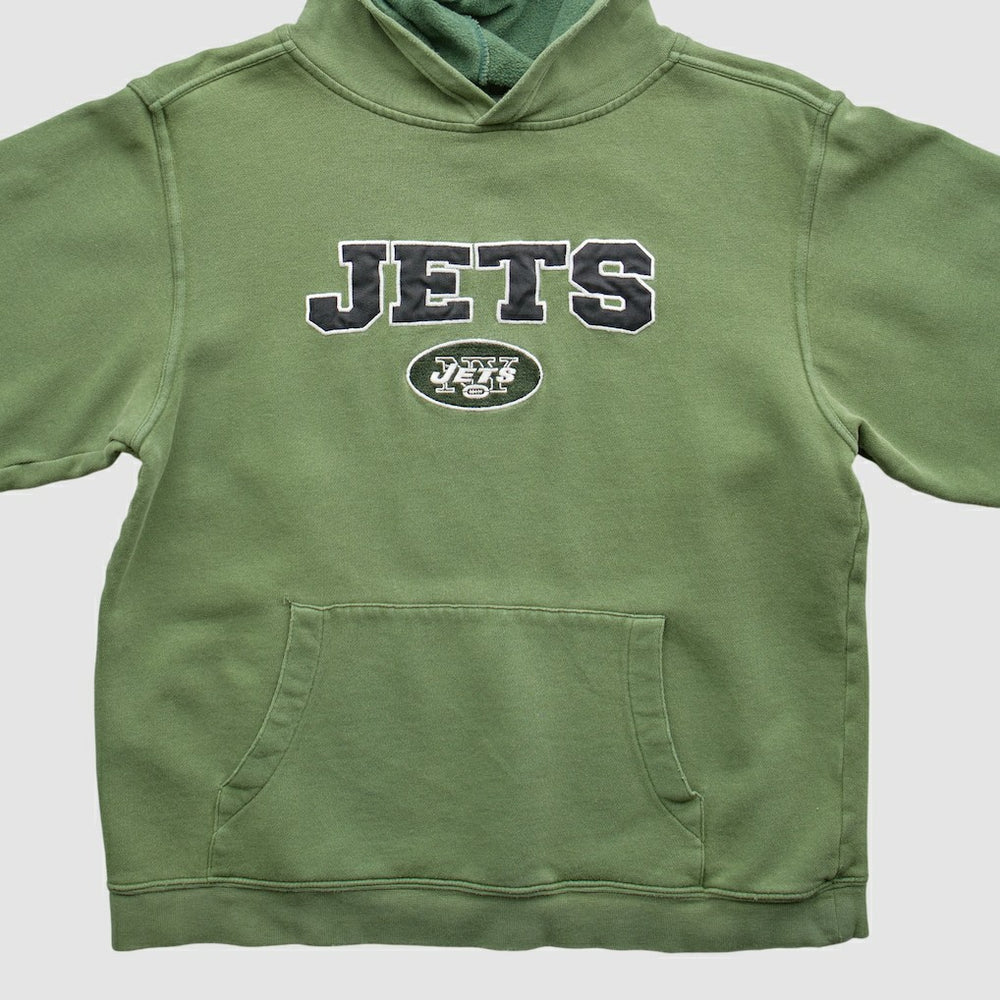 New York Jets Reebok 2000s Pullover Sweatshirt - Green Pullover