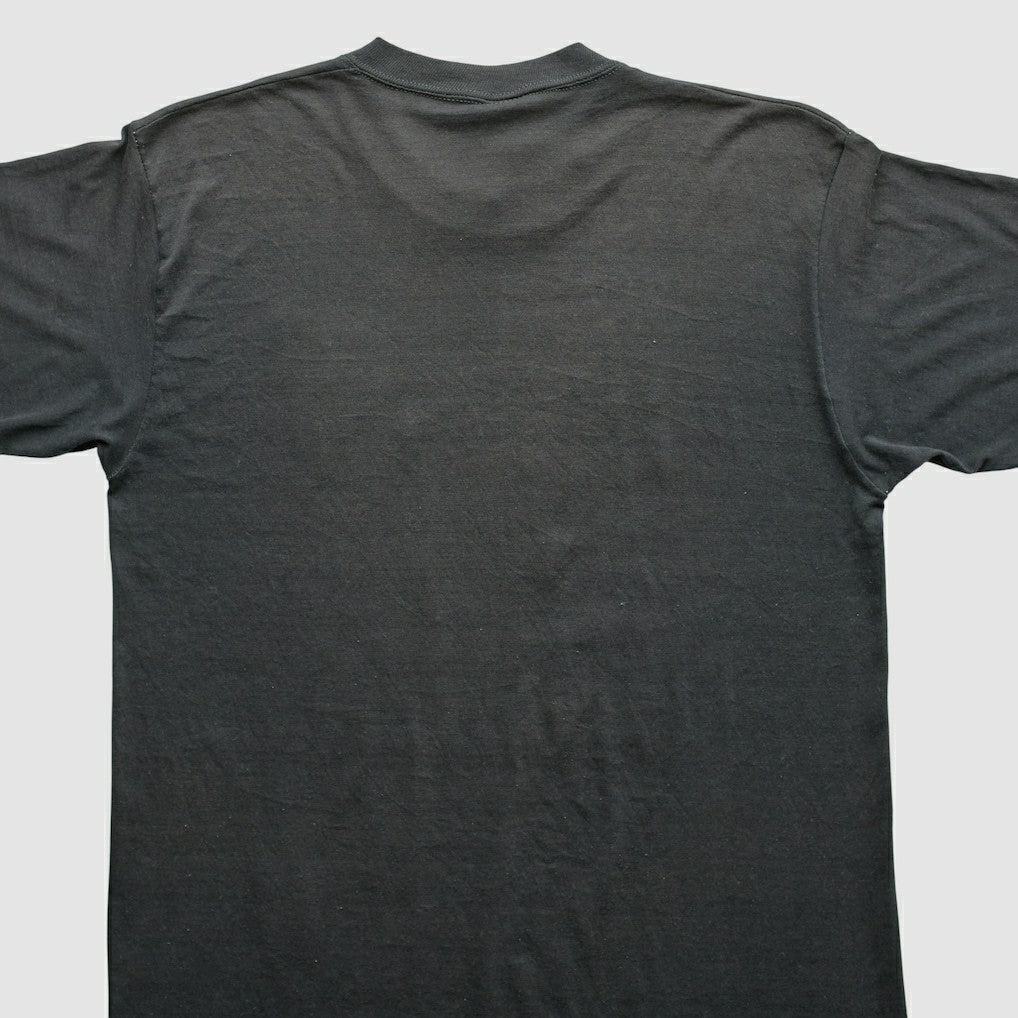 Pittsburgh Steelers Logo 7 80s T-Shirt - Black T-shirts