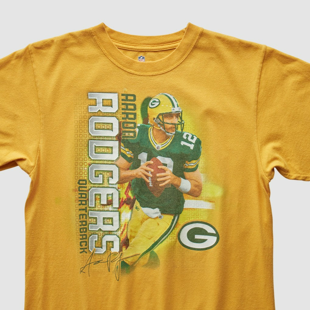 Green Bay Packers NFL 2010s T-Shirt - Yellow T-shirts