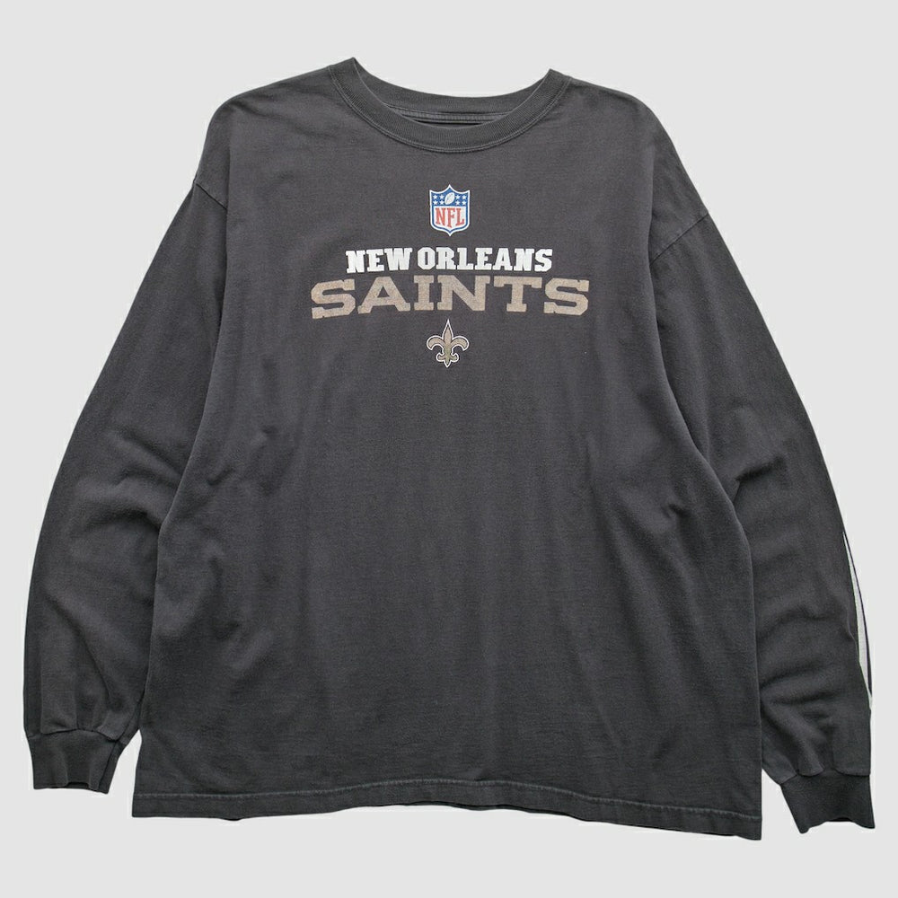 New Orleans Saints 2000s Long Sleeve T-Shirt - Black T-shirts