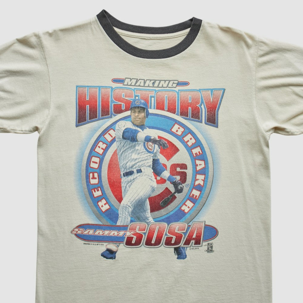 Chicago Cubs Starter 1996 T-Shirt - White - Vintage T-shirts