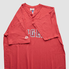 Los Angeles Angels Majestic 2000s T-Shirt - Red - XVintage T-shirts