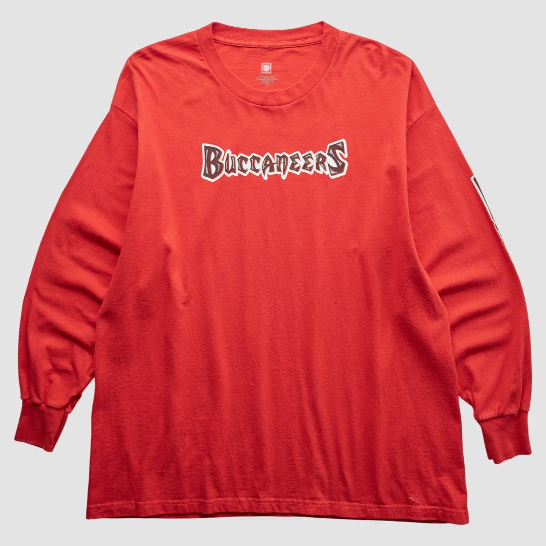 Tampa Bay Buccaneers NFL 2000s Long Sleeve T-Shirt - Red T-shirts