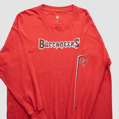 Tampa Bay Buccaneers NFL 2000s Long Sleeve T-Shirt - Red T-shirts