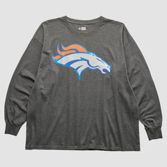 Denver Broncos 2010s Long Sleeve T-Shirt - Dark Heather Gray T-shirts
