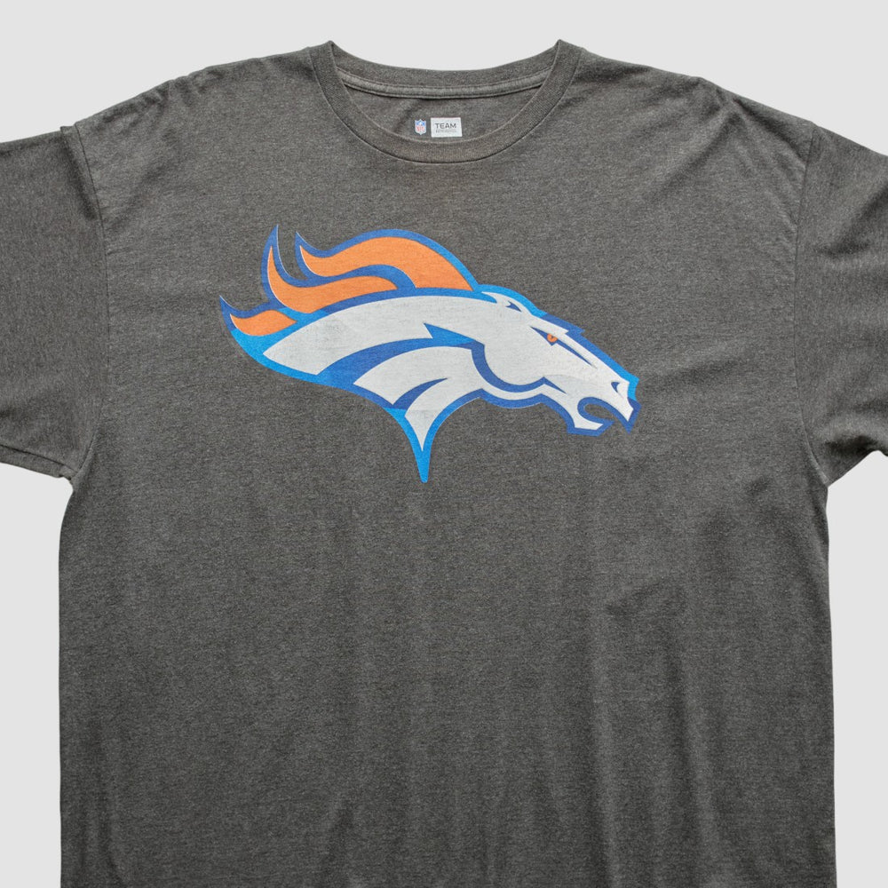 Denver Broncos 2010s Long Sleeve T-Shirt - Dark Heather Gray T-shirts
